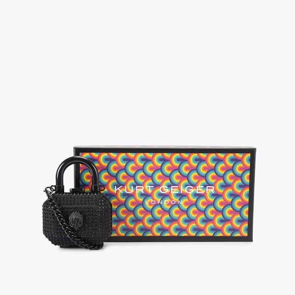 Kurt Geiger London Micro Top Handle Clutch Bag NWT - Picture 8 of 12